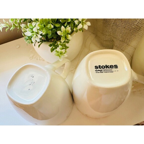 Stokes Embossed Bunny Coffee Mugs - Picture 6 of 12